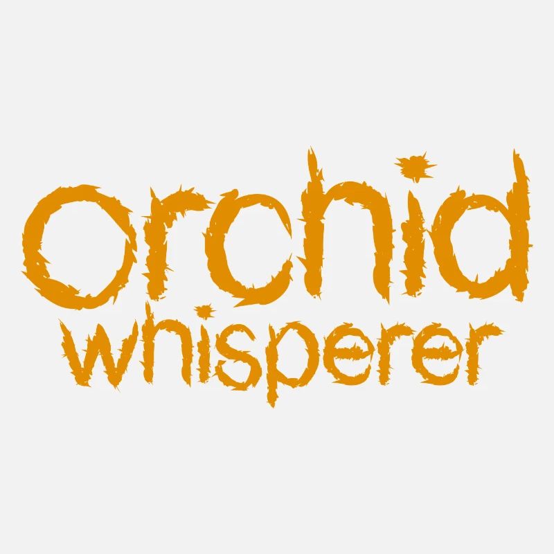 Orchidées Texte murmurant