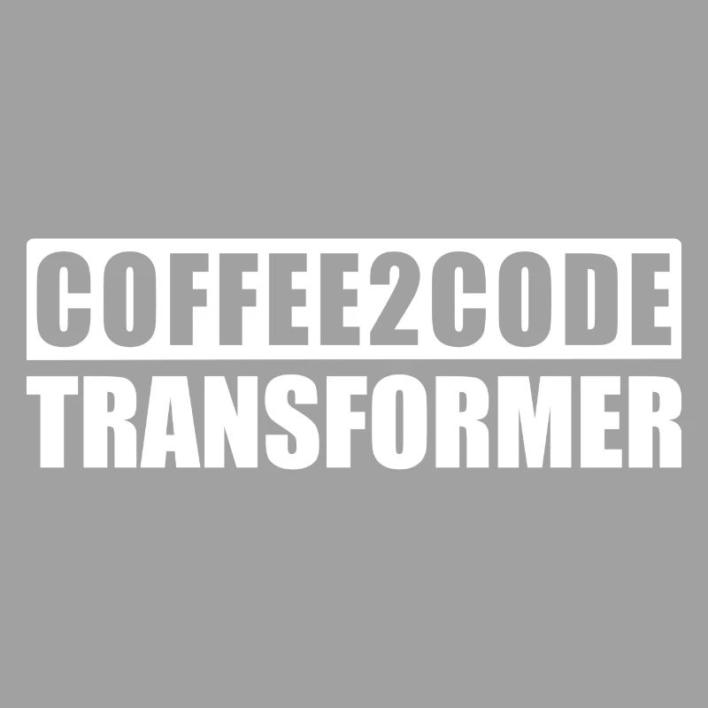 Coffee 2 Code Transformer Programmer IT Shirt
