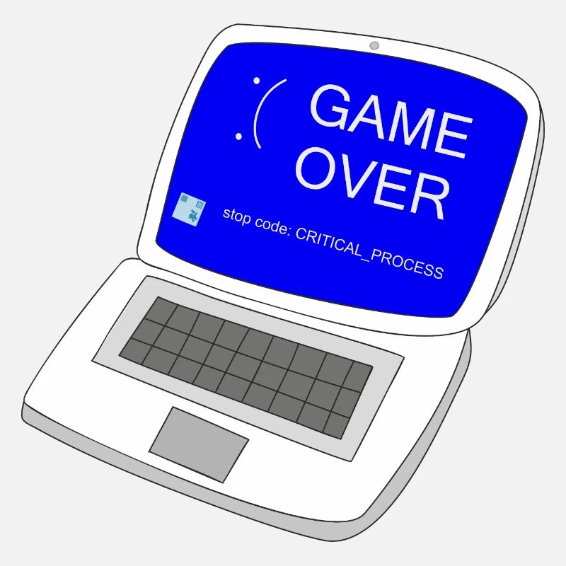 Computer game over