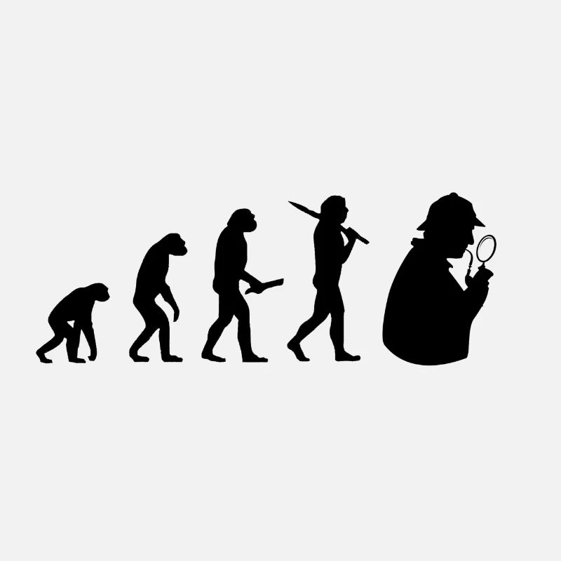 sherlock holmes Evolution Fortschritt Entwicklung