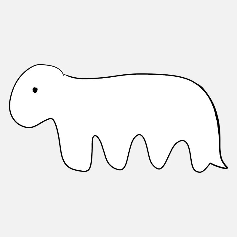 Tier symbol dinosaurier