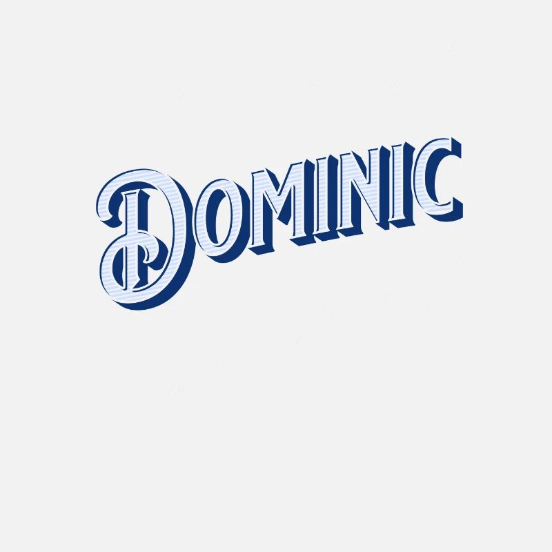 Dominic's name personalized