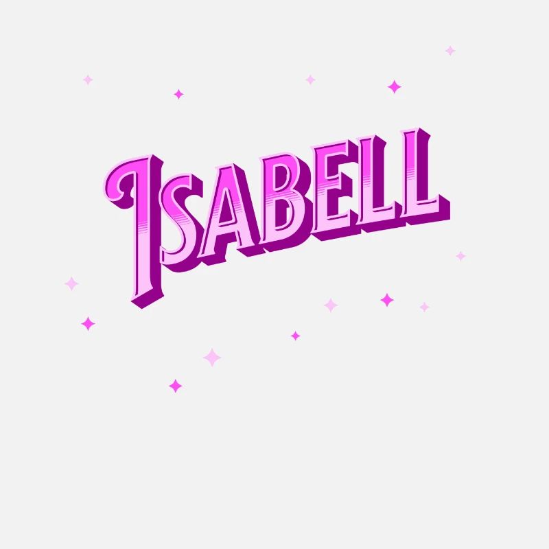 Isabell's name personalized