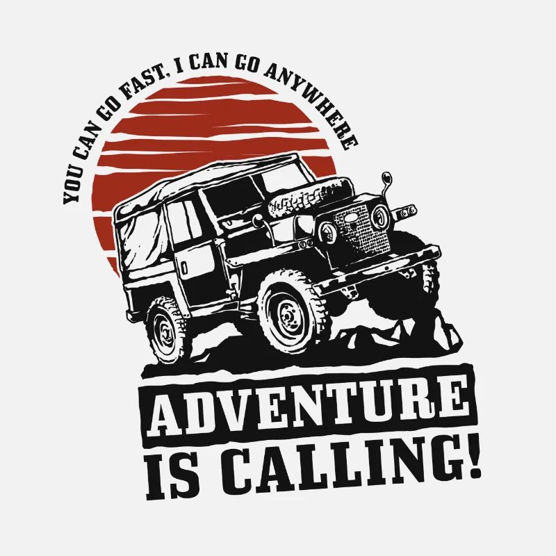 Abenteuer ist Callling Jeep