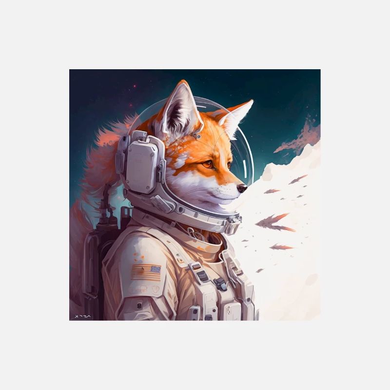 Espace astronaute Spacefox Fox