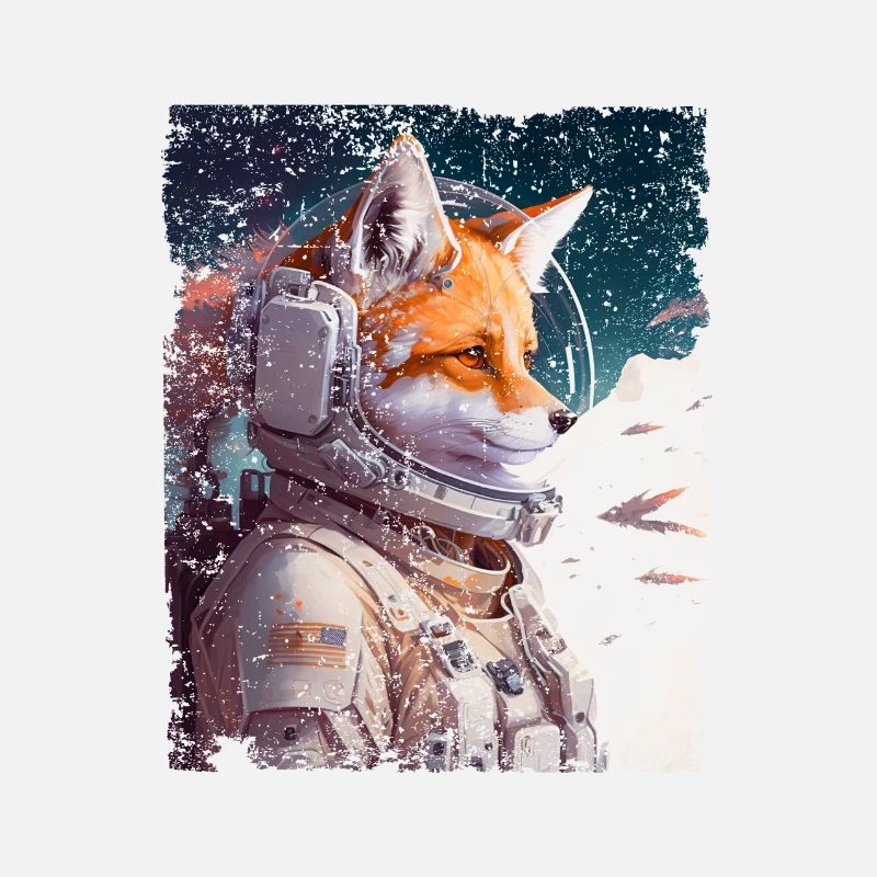 Renard de l’espace dans l’espace Combinaison spatiale