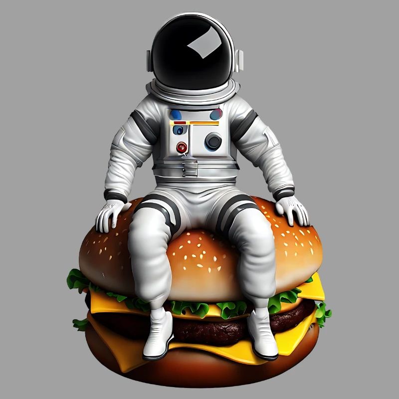 Astronaute spatial Cheeseburger