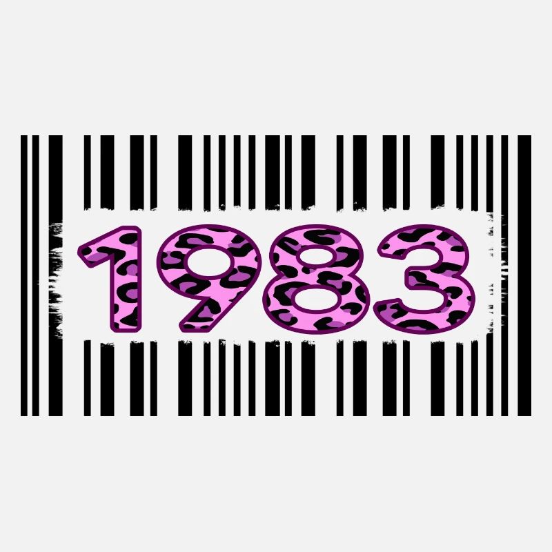 1983 Anniversaire Barcode Pink Leopard