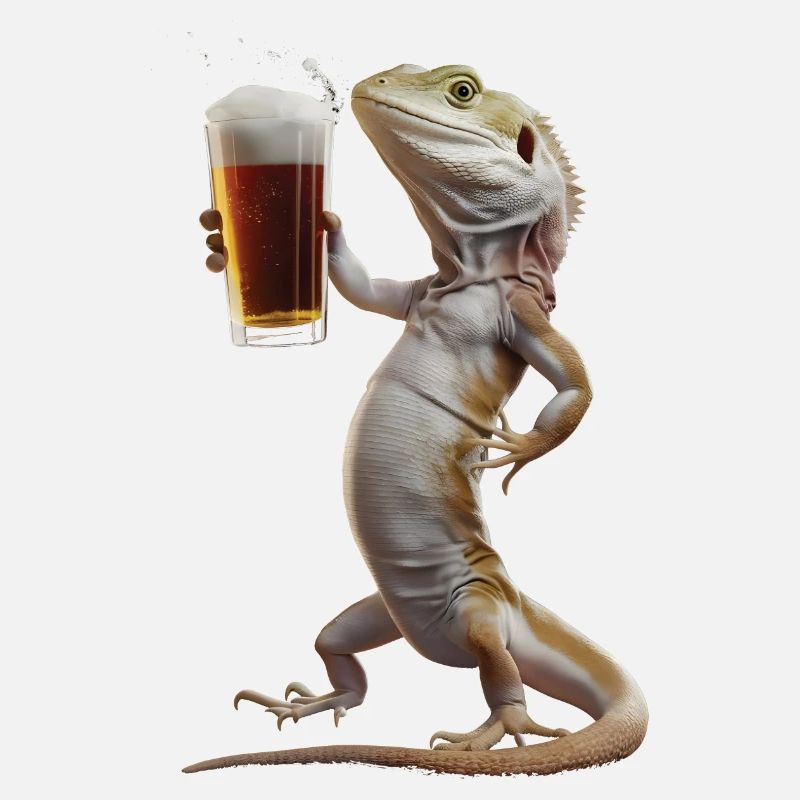 Eidechse Bier