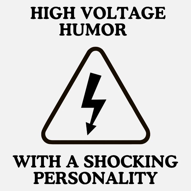 Lightning Warning Triangular Sign