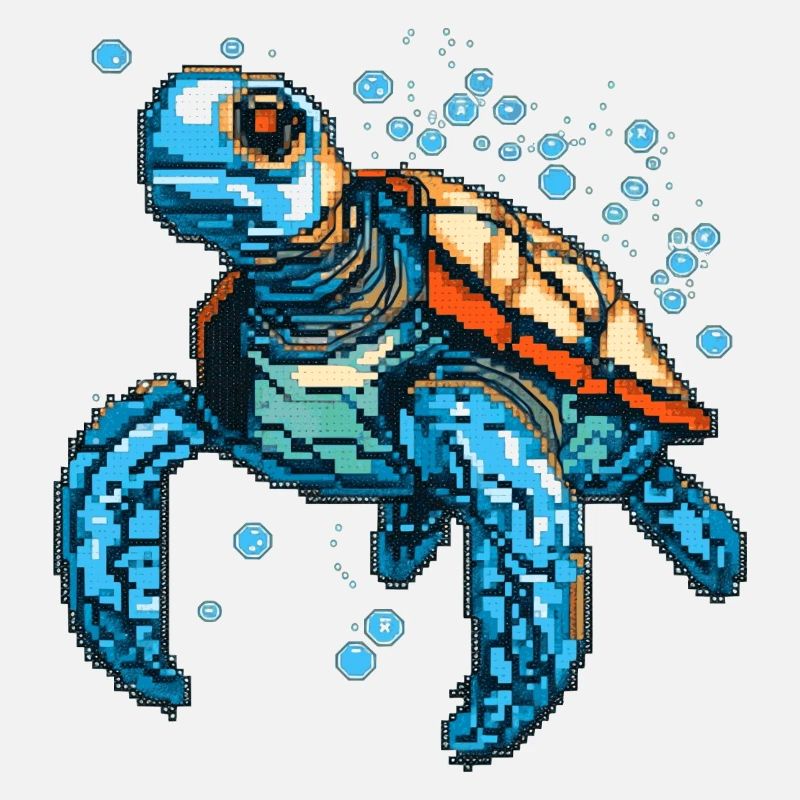 Turtle est composé de pixels