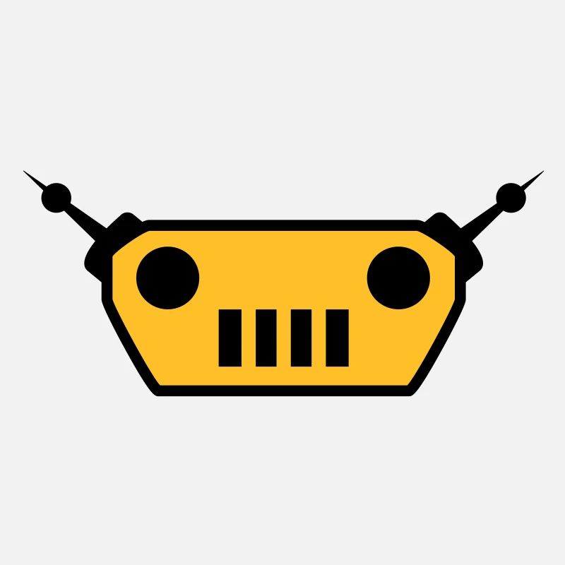 Cool Robot Face Design