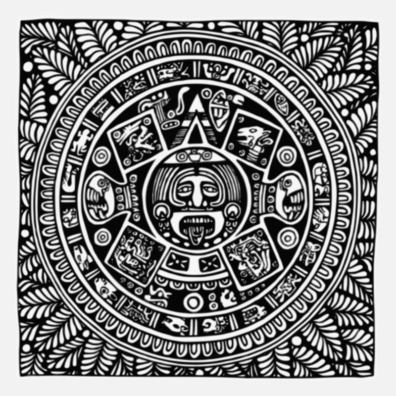 Calendrier Maya Zentangle
