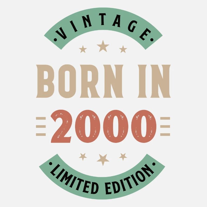 2000 - Année de construction 2000 - Année de naissance 2000
