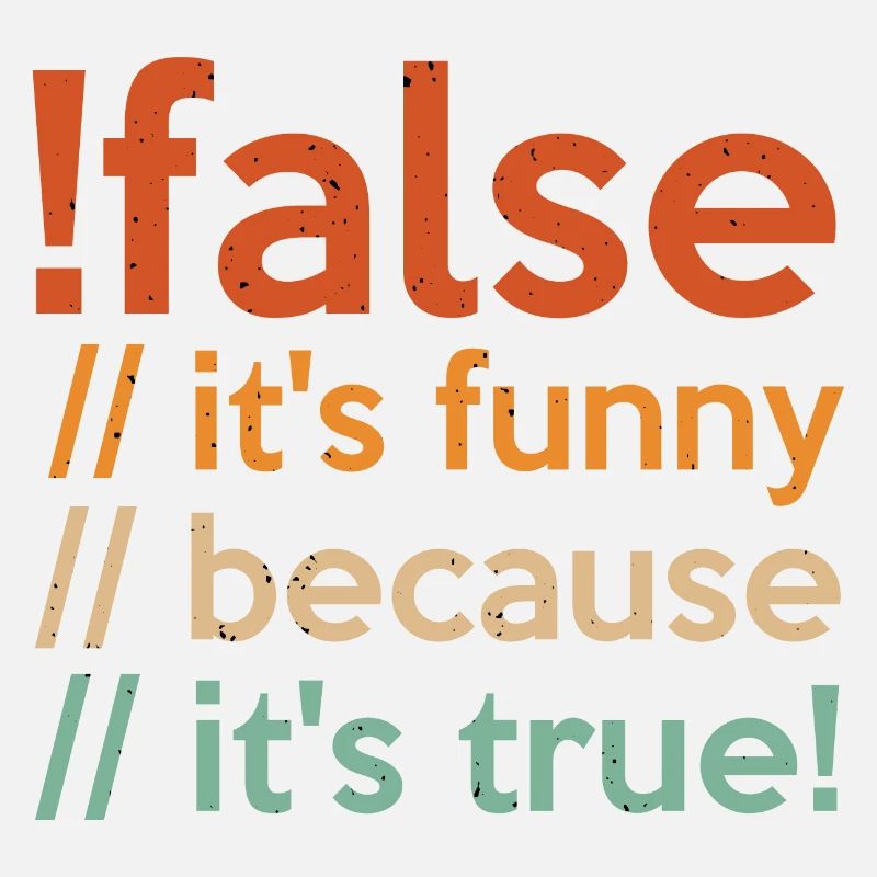 Programmierer false true Informatiker Student Code