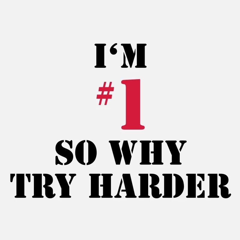 Numer One - So Why Try Harder