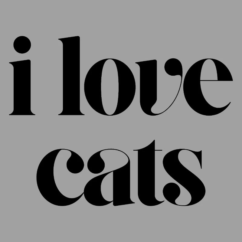 Ich liebe Katzen