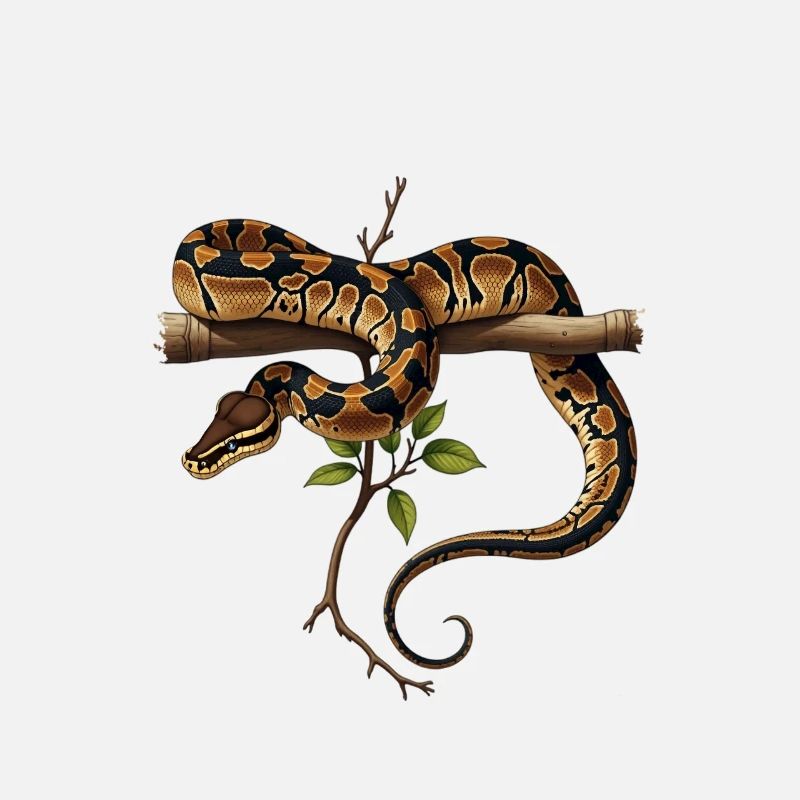 Python roi Serpents Amateurs de terrarium Python
