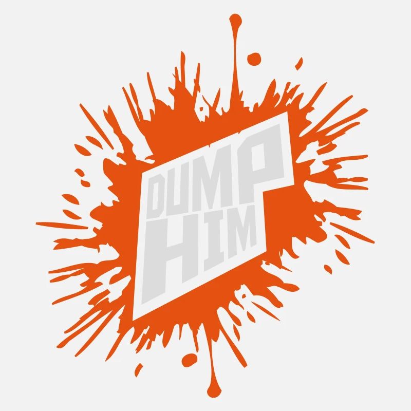 Dump Him Quote Logo