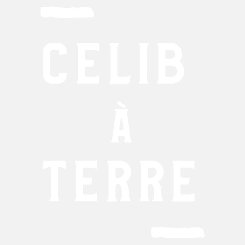 celib à terre blanc