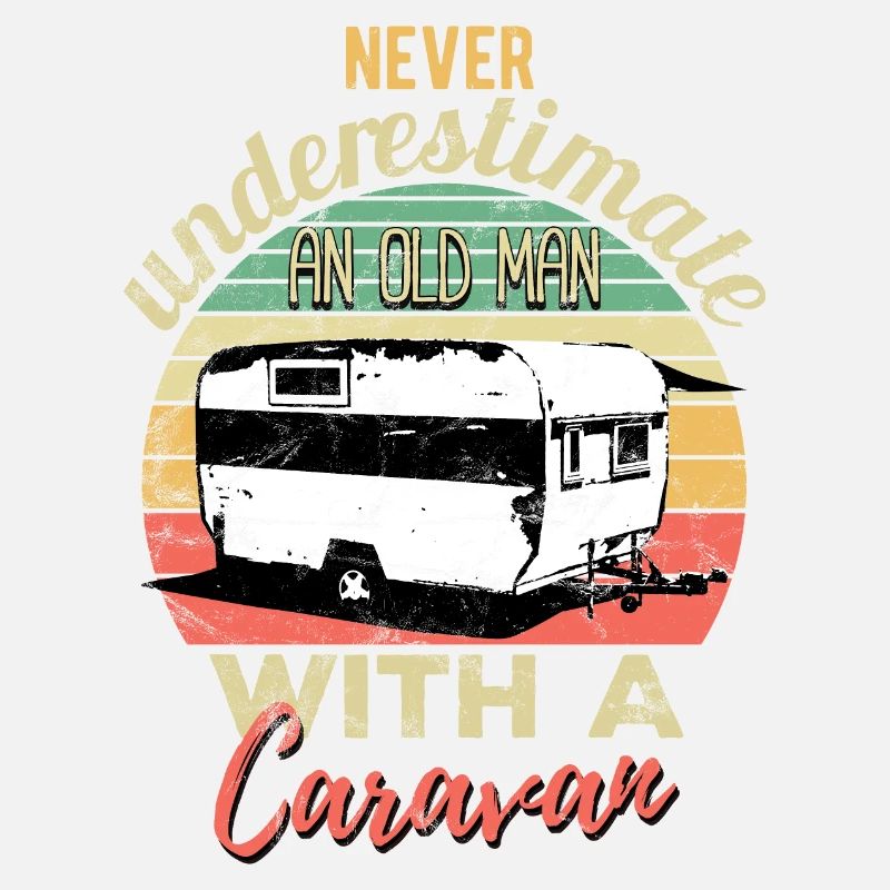 Never underestimate an old man with a caravan