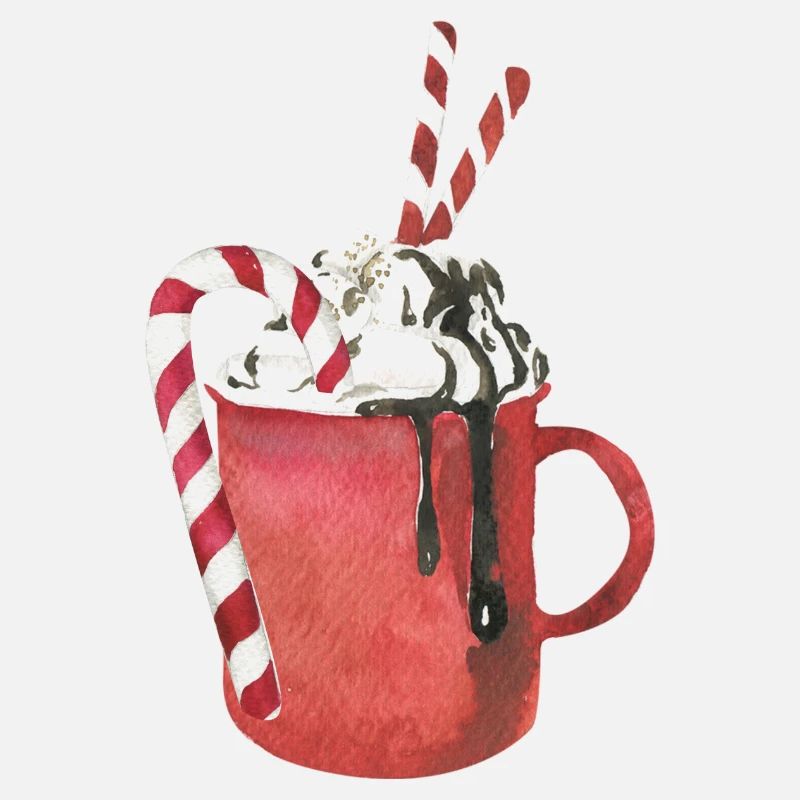 Heiße Schokolade und Marshmallows