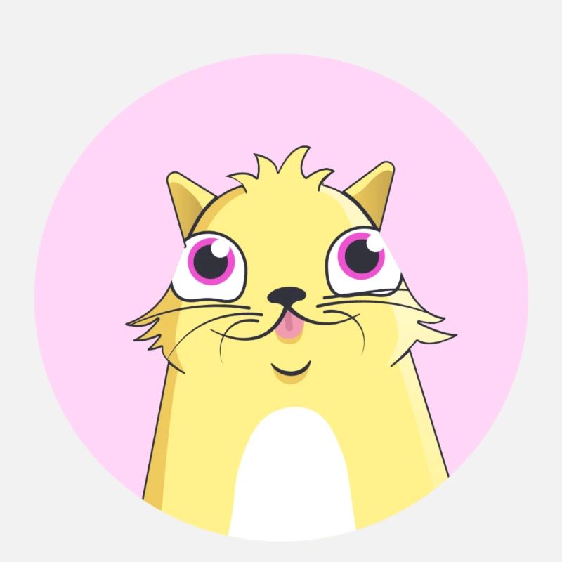 CryptoKitty Jaune