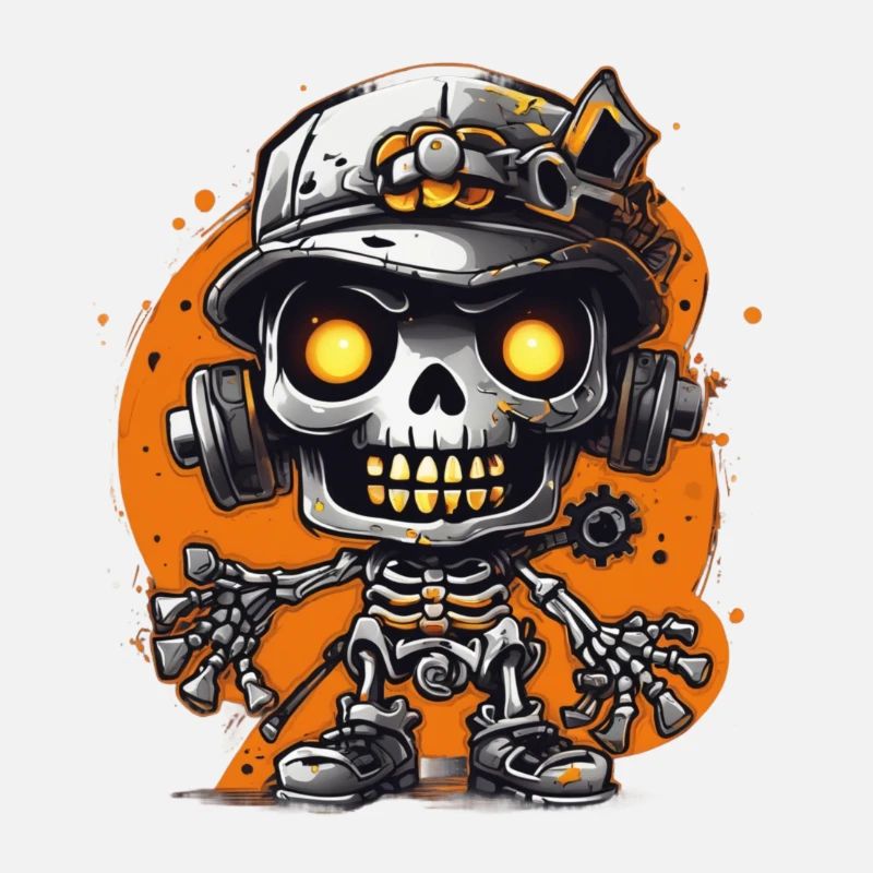 Squelette Chibi cool