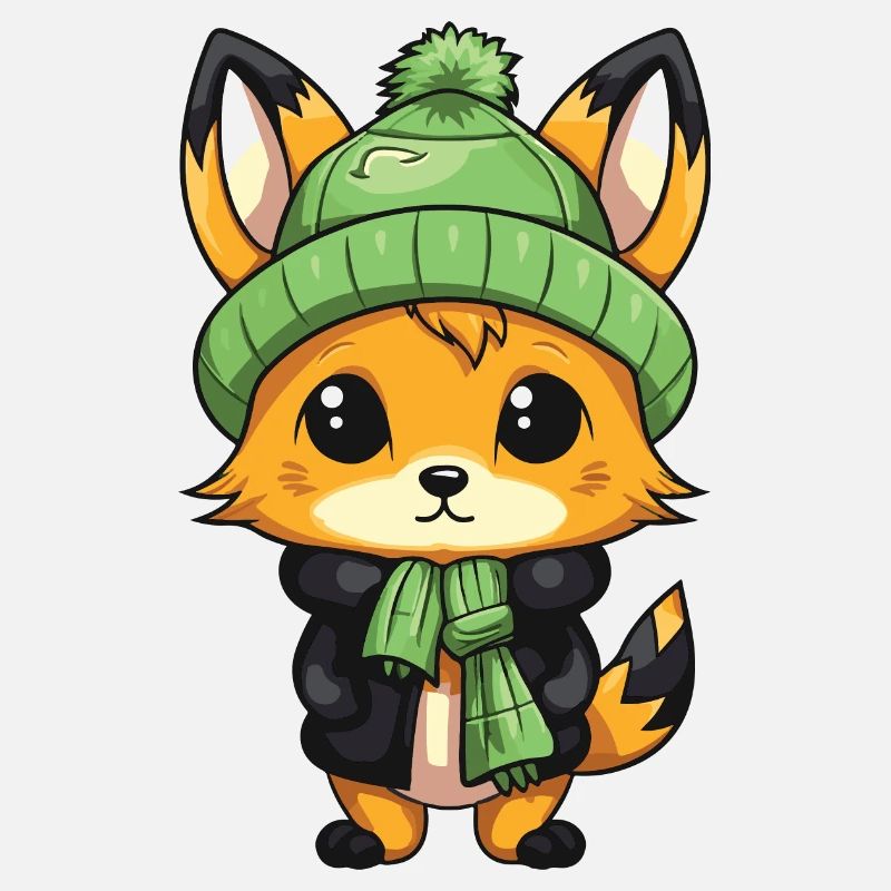 Fuchs Winter Comic