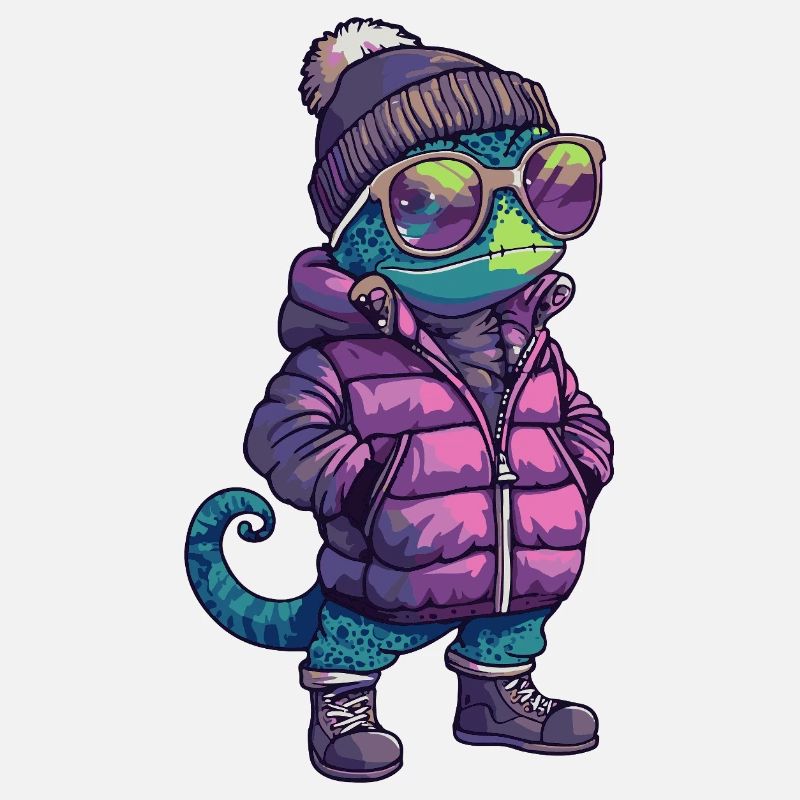 Chameleon Cool Comic