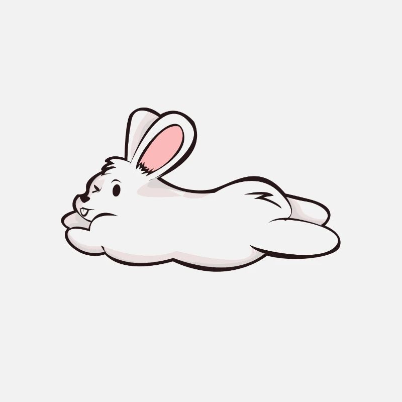 White Rabbit Rabbit Rabbit Comic Gift