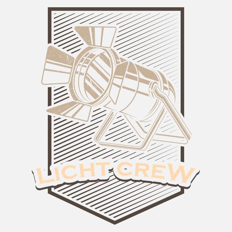 LIGHT CREW Cadeau de technicien en éclairage rétro