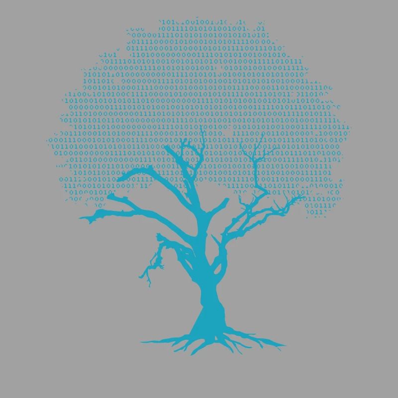 Graphique d'idée de conception d'arbre de codage binaire