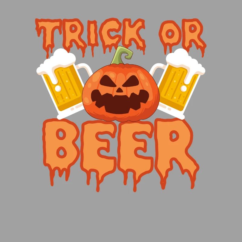 Trick oder Bier Lustiges Halloween
