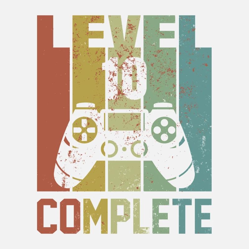 Level 10 Complete Geburtstagsshirt Jugend Geschenk
