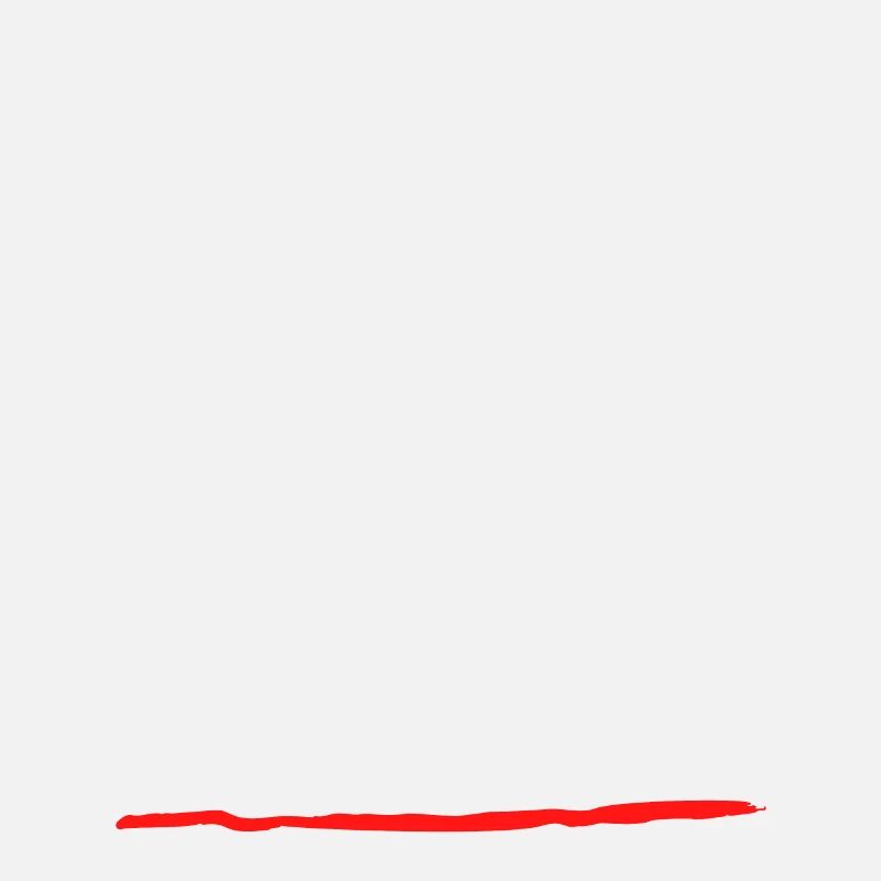 5 five underlined red line