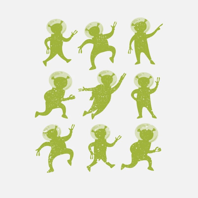 Dancing Aliens Dance Challenge Drôle