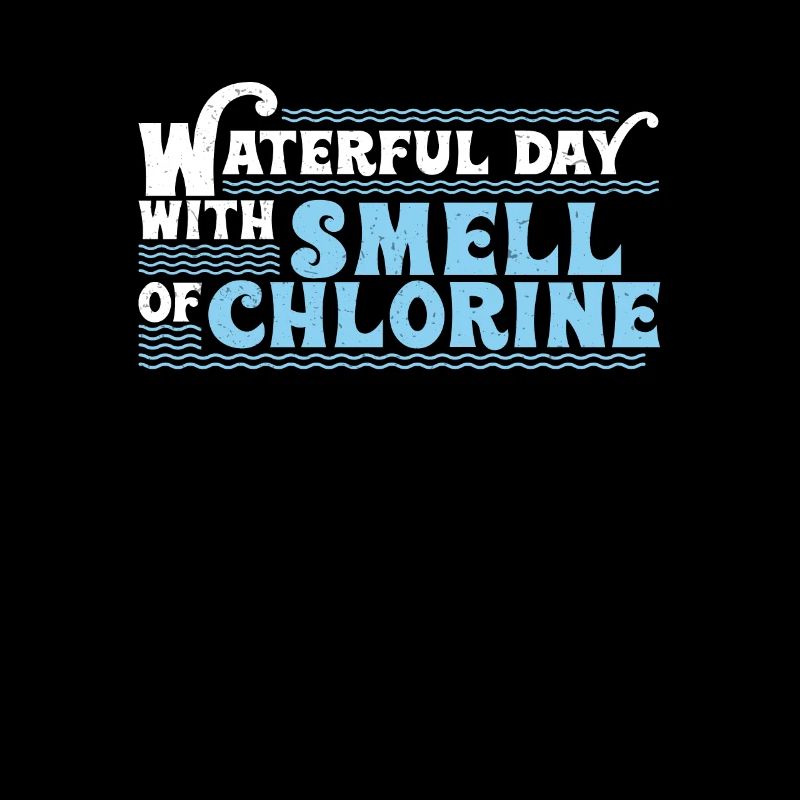 Journée d'eau avec une odeur de chlore Funny Pool