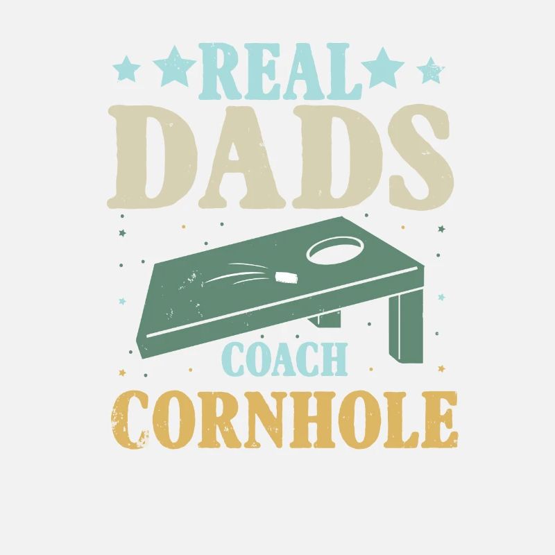 Real Father's Coach Cornhole Cornhole