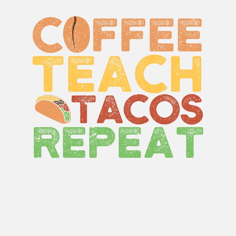 Café Apprendre Tacos Répéter Cinco de Mayo