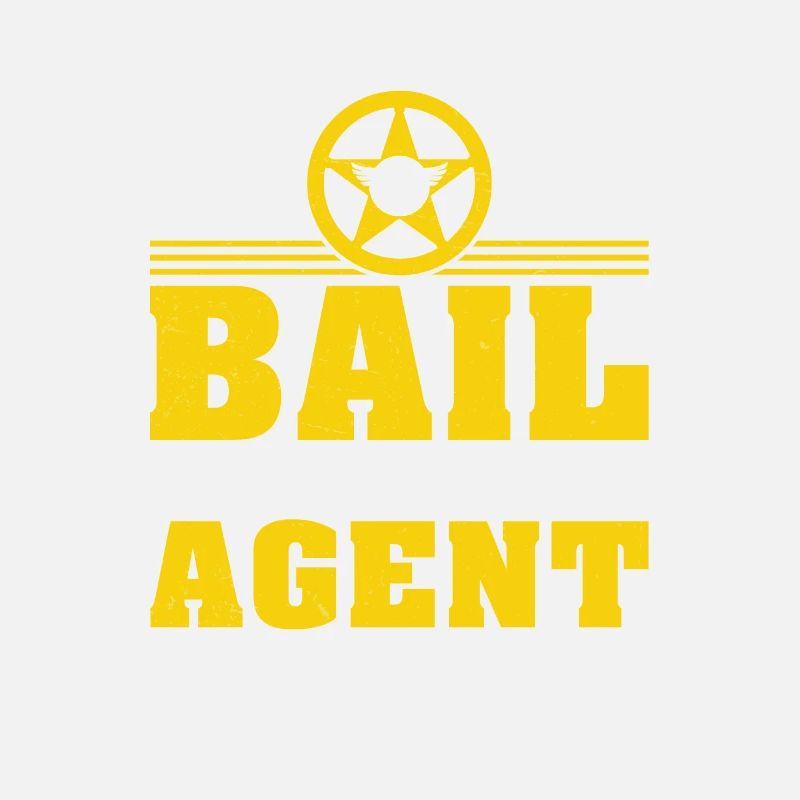 Drôle de badge pour agent d’exécution de la mise en liberté sous caution,
