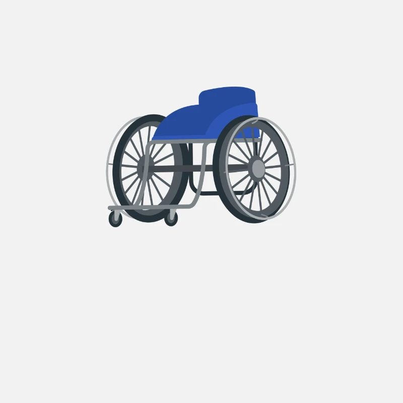 J’ai des compétences de chaise drôle paralympique