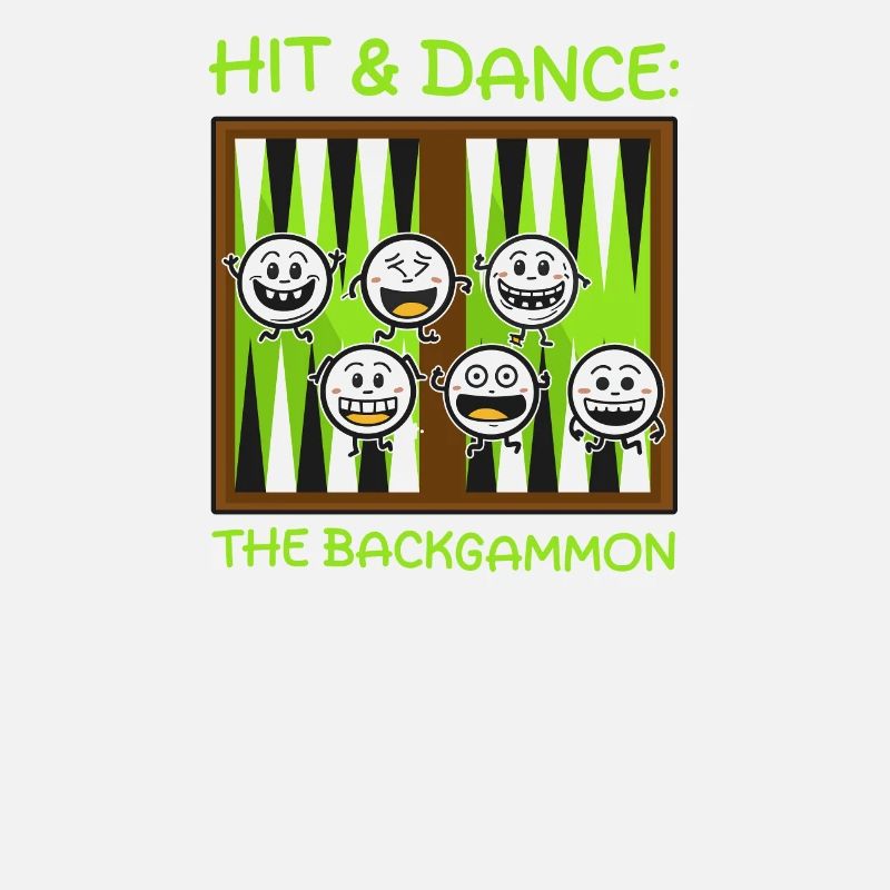 Funny Backgammon Hit & Dance: The Backgammon Balle