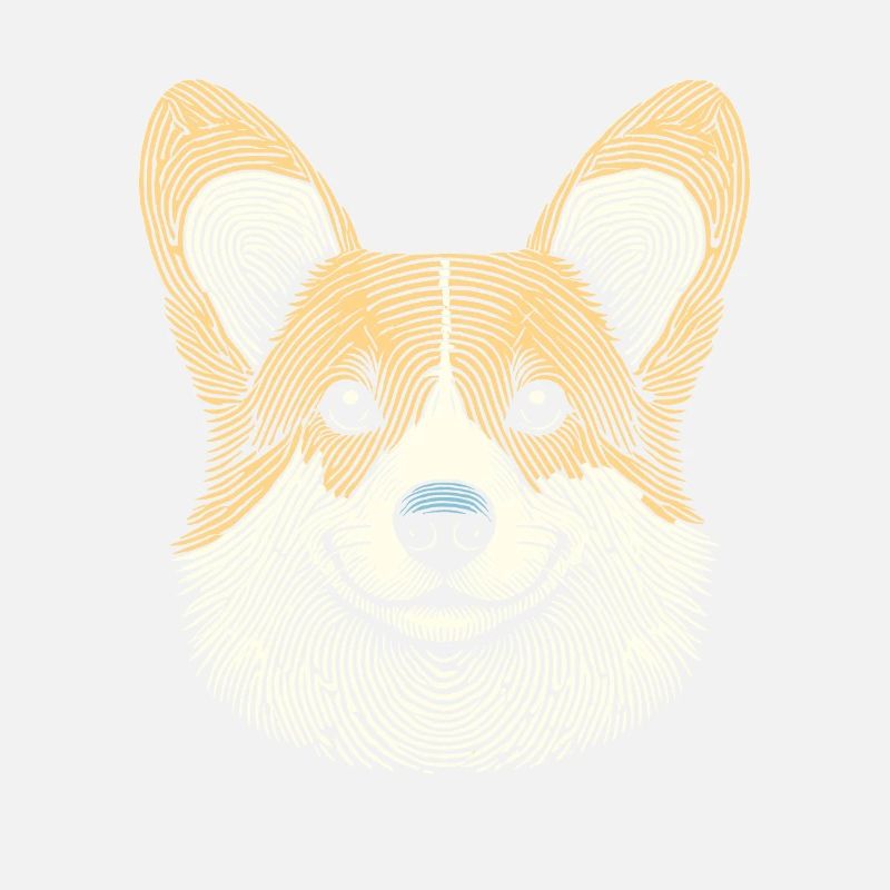 Empreinte digitale corgi