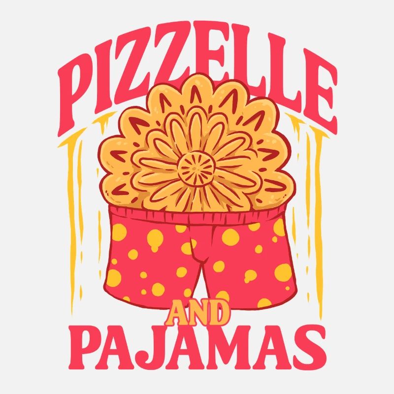 Biscuit gaufré Pizzelle et pyjama