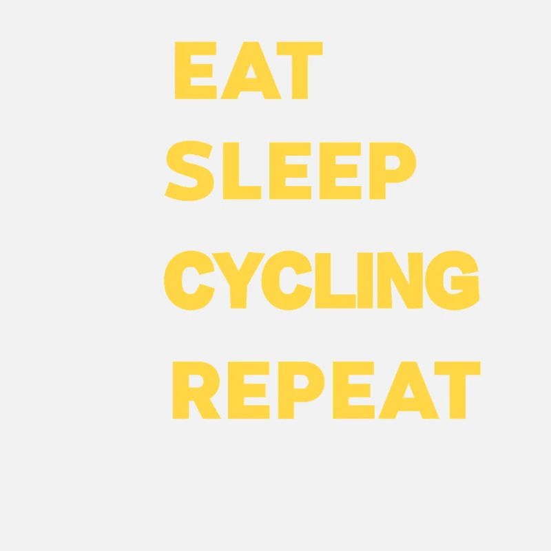 Manger Dormir Vélo Répéter Routine Mode de vie