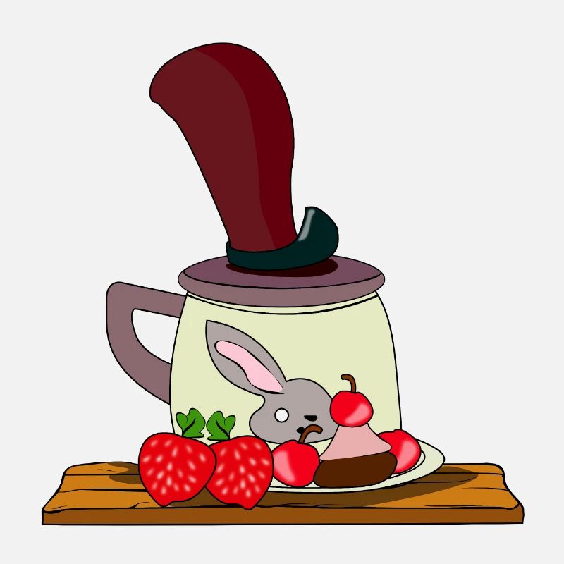 Le goûter du lapin