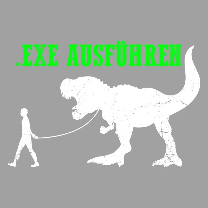Admin Programmierer ITler Informatiker Spruch EXE