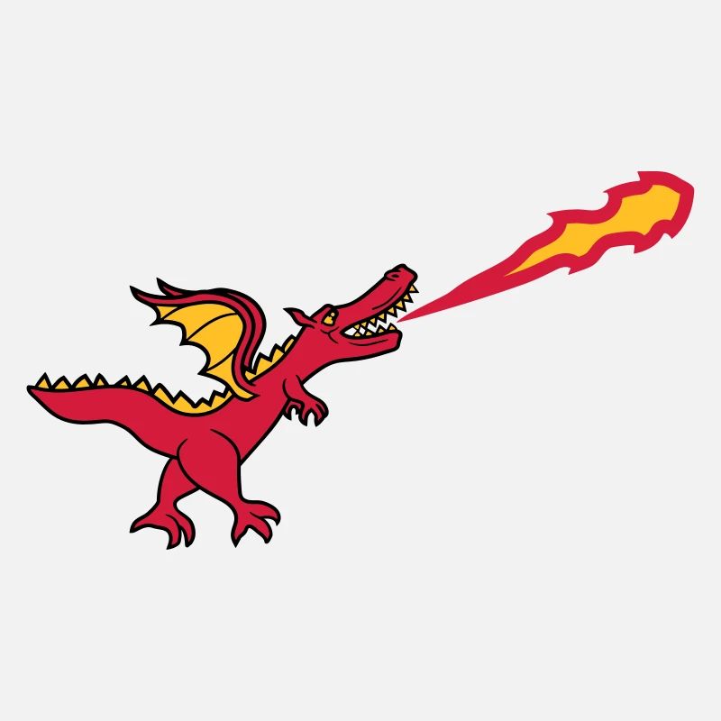 flammes de cracheur de feu chaud courir aller gran