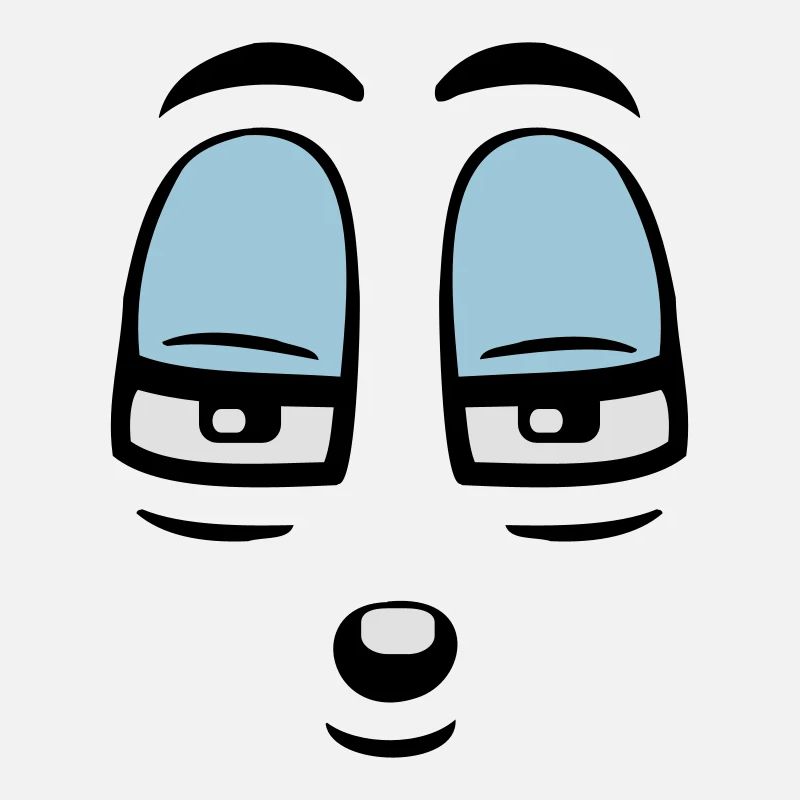 Skeptical Comic Face Judgmental Gaze